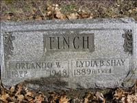 Finch, Orlando W. and Lydia B. (Shay)